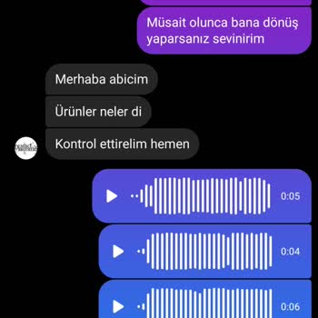 Demirci Brothers Ürünlerin Yanlış Gönderilmesi Sebepsiz Yere Ürünü Göndermeme