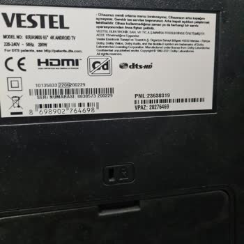Vestel Televizyonumun Ekranı Kırıldı