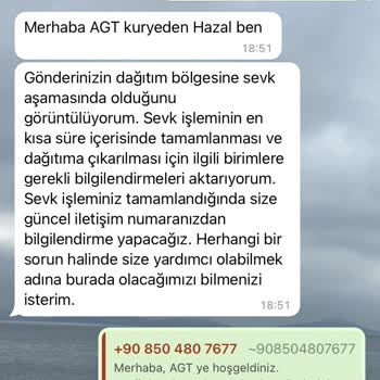 AGT Kargo Firmasının Sorumsuzluğu!