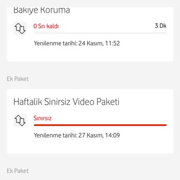 Vodafone Sınırsız Video Paketi İşe Yaramıyor