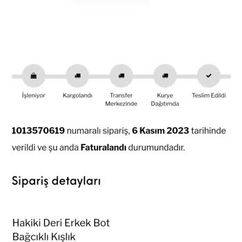 Cz London Ayakkabı Haftalardır İademi Yapmamakta