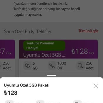 Vodafone Yanlış Bilgi Veriliyor