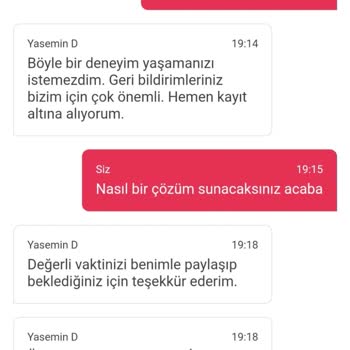 Yemeksepeti Ücret İadesi Yapmıyor.