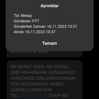 PTT Kargo Kredi Kartımı Teslim Etmemektedir.