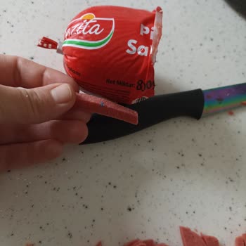 Lezita Mavi Poşet Parçası