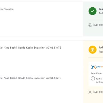 Boyner İnternet Mağazası İadelerin Bir Kısmını Hala İade Etmedi!