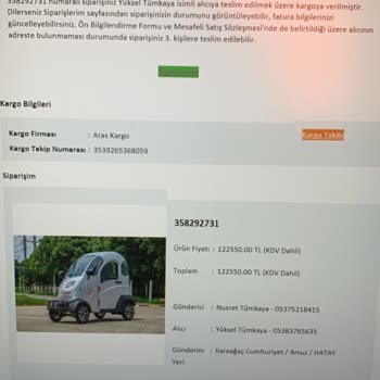 ÇiçekSepeti Çiçek Sepetinden Gerçek Kargo Gelmedi