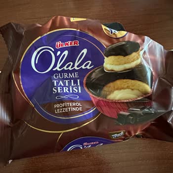 Ülker Olala Profiterol Tadı Çok Kötü