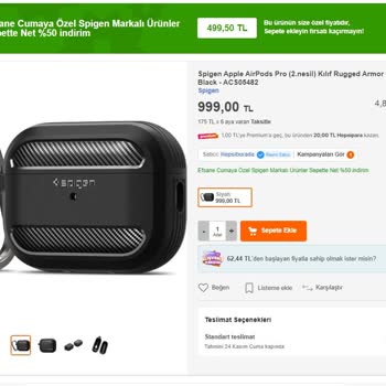 Hepsiburada İndirimli Ürün Siparişi İptali Ve Fiyat Farkı Sorunu