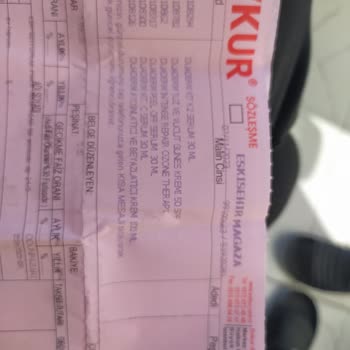 Evkur Alışveriş Kozmetik Ürün Mağduriyeti