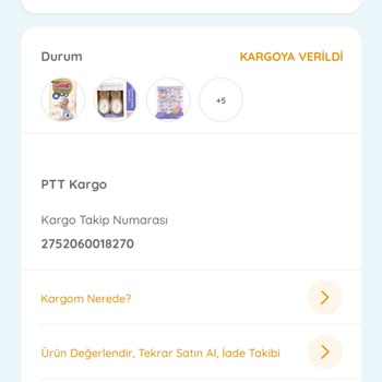 Ebebek İnternet Üzerinden Alışveriş Yaptık Kargo Yok