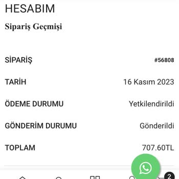 Organic Scarfs Eksik Ürünü Tedarik Etmiyor