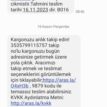 Aras Kargo Kargomu Teslim Etmiyor