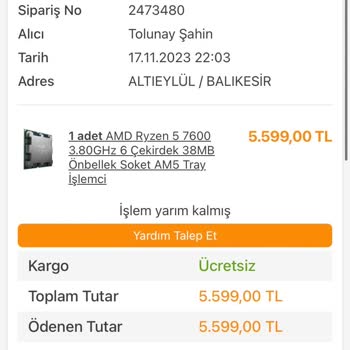 İncehesap Oyun Gecesi İşlemci Satın Alma Hüsranı