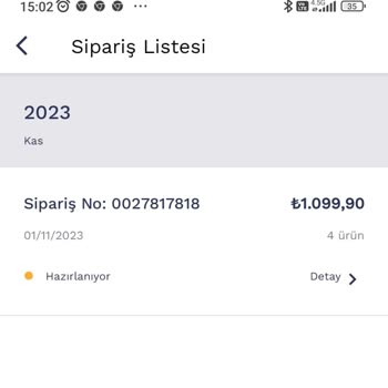 Penti 20 Gündür Teslim Edilemeyen Sipariş Hakkında