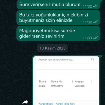 Hepsi Moda Dönüş Yapmıyor Paramı Ödememe Rağmen Kargomu Çıkarmıyor