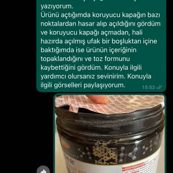 Supplementler.com 'un Gönderdiği Ayıplı Ürüne Karşı Tavrı