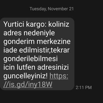 Kargo Mesajın Sorunu