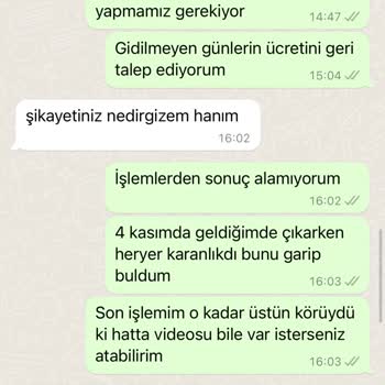 Güldeniz Odabaş Güzellik Merkezi Hayal Kırıklığına Uğratan Hizmet