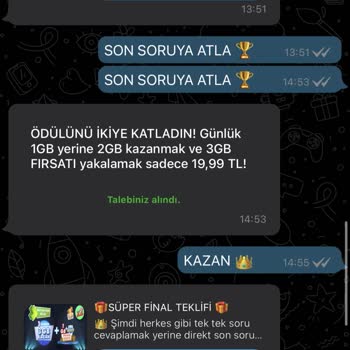 Turkcell Kim 1GB İster