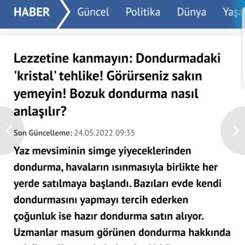 Magnum Dondurma Bozuk Çıktı