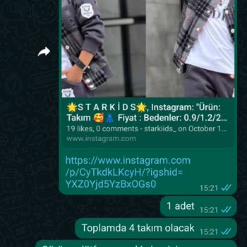 Minicik_kiids Instagram Sayfasından Alışveriş Sonucu Yaşanan Sorun