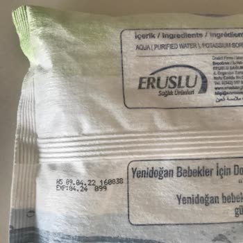 Migros'tan Aldığım Islak Olmayan Sleepy Islak Mendil