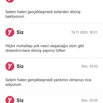 Yemeksepeti Muhatap Yok Yanlış Bilgi Veriliyor
