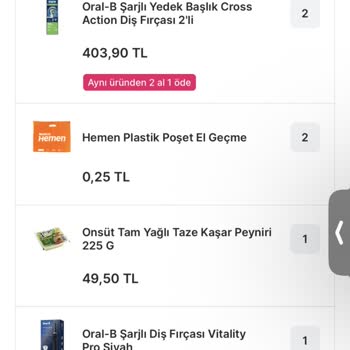 Migros Sanal Market Sistem Hatası