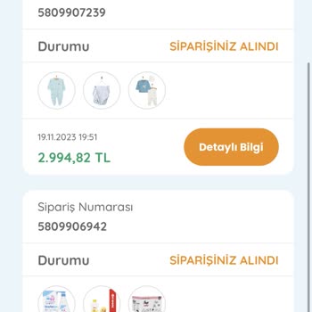 E-bebek Sipariş Sorunu
