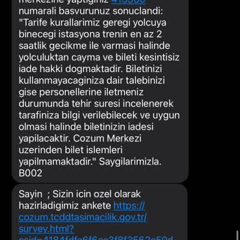 Kütahya Merkez TCDD Personel Biletimi Yaktı!