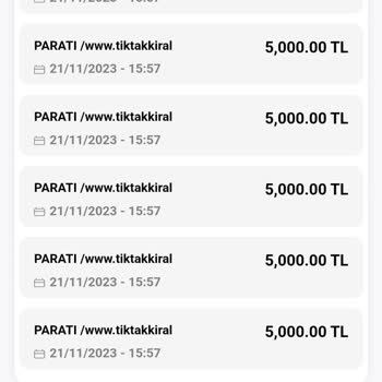 Tiktak Kartımdan Benden Habersiz Para Çekti