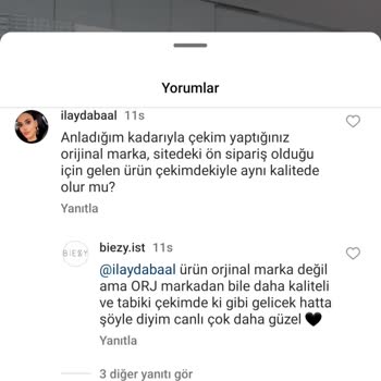 Biezy Butik Sipariş İptali Ve Para İadesi Yapmıyor
