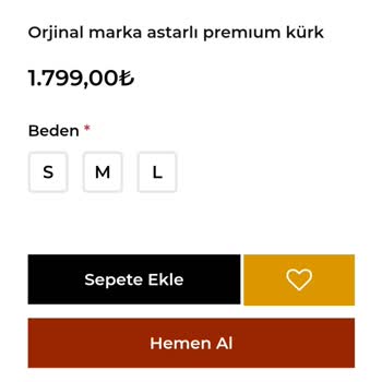 Biezy Butik Sipariş İptali Ve Para İadesi Yapmıyor