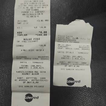 Ticket Restaurant İade Kartıma Geçmedi