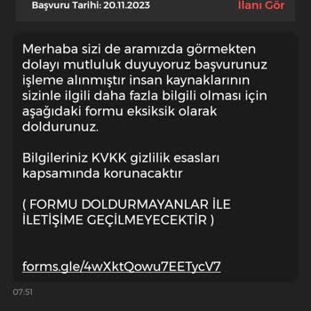 İşin Olsun Sahte İş İlanı