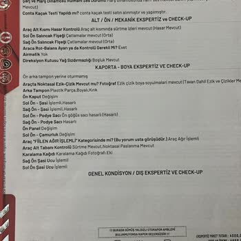 Pilot Garage Pilot Garaja Ekspertiz Yaptırmayın Pert Araca Orijinal Rapor Verdiler