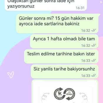 İnformal Yayınları İade Süreci İçinde Olmama Rağmen Bana İade Hakkımı Vermiyorlar
