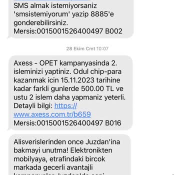 Opet Chip Para Kullandırmıyor?