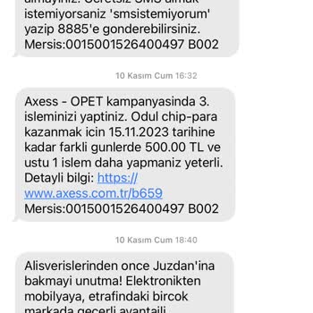 Opet Chip Para Kullandırmıyor?