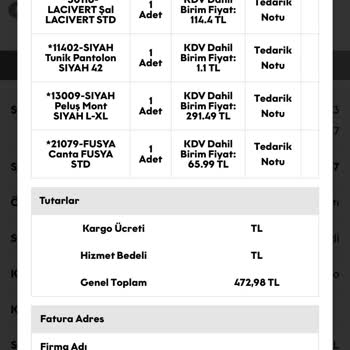 Tofisa Para İadesi Yapılmaması