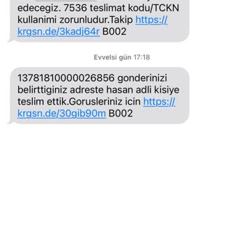 Kargom Sende Yalan Söylüyor