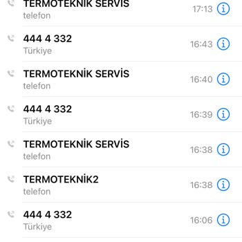 Termoteknik Servisinin İlgisizliği Ve Ulaşılmazlığı