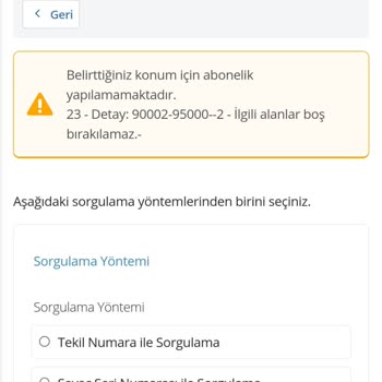 CK Boğaziçi Elektrik Online Başvuru Hatası