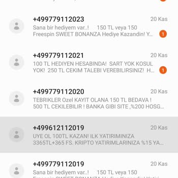 Vodafone Net Yasa Dışı Bahis Sitelerinden Arama