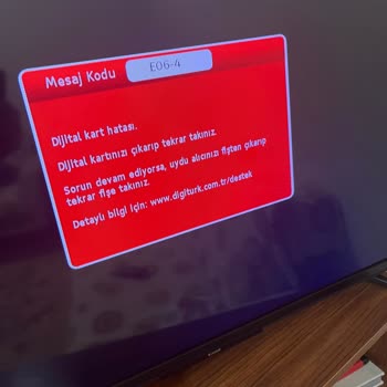 Digiturk Kart Hatası E06-4