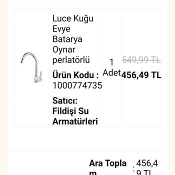 Koçtaş Siparişim, Sipariş Takipte Görünmüyor