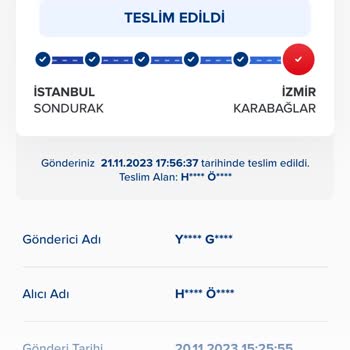 Aras Kargo Teslim Edilmiş Gözüken Gelmeyen Ürün