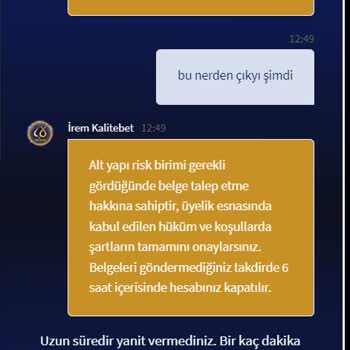 Kalitebet Paramı Ödemeyip Hesabımı Kapattı!