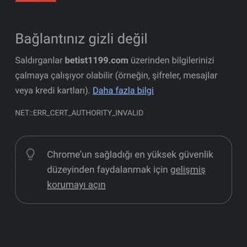 Betist Site Giriş Problemi